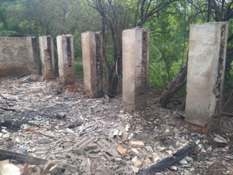  У зоні відчуження спалахнула пожежа (ФОТО)