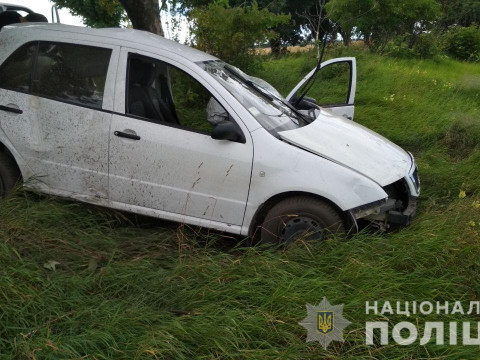 У Переяслав-Хмельницькому районі автомобіль врізався у дерево: є загиблі 