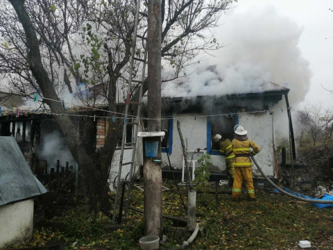 Пожежа на Бориспільщині забрала життя двох людей