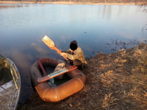 На Вишгородщині браконьєр завдав шкоду природі на тисячі гривень