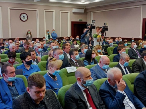 Очільник області Володін у Київській ОДА прозвітував про свою роботу (ВІДЕО)