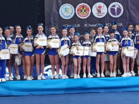 Боярські спортсмени завоювали 13 нагород на Чемпіонаті України з чирлідингу (ФОТО)