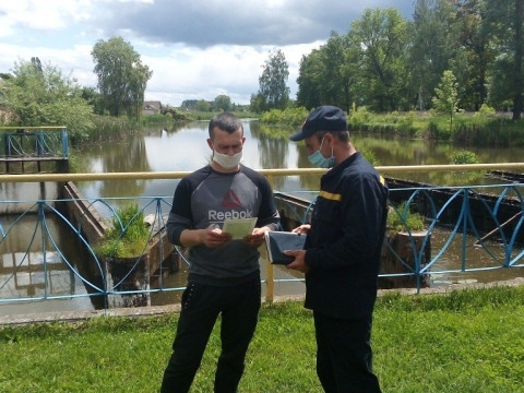 У Поліському районі рятувальники провели рейд біля водойм
