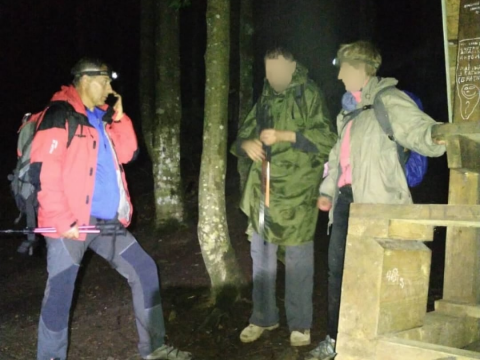Туристів із Ірпеня шукали посеред ночі в Карпатах