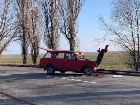 На Бориспільщині у ДТП потрапило одразу чотири авто (ФОТО)