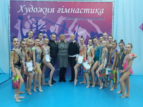  Гімнастки з Білої Церкви продемонстрували високі результати на змаганнях у Чернігові 