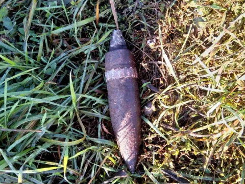 На території Сквирської громади знайдено гранату часів Другої світової війни