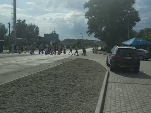 Ліквідація Переяславського району: містяни на знак протесту перекрили дорогу (ВІДЕО)
