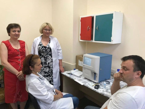 У Коцюбинському в амбулаторії встановили автоматичні аналізатори 