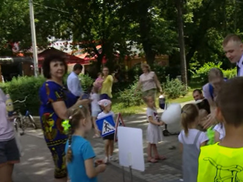З нагоди шостої річниці Національної поліції у Броварах провели активності для малечі (ВІДЕО)