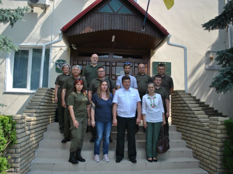 ДП "Іванківський лісгосп" відвідали міжнародні експерти з лісового господарства