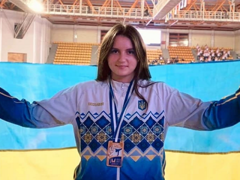 Студентка з Ірпеня стала призеркою чемпіонату Європи із тхеквондо