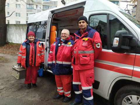 Новий автомобіль швидкої допомоги отримали медики Коцюбинського (ФОТО)