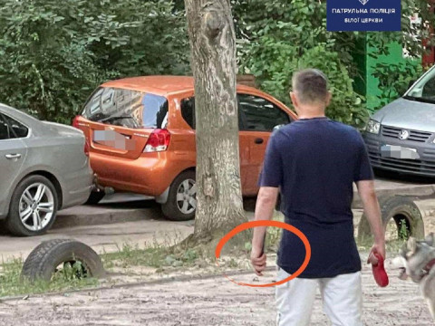 У Білій Церкві чоловік через зауваження почав погрожувати родині ножем