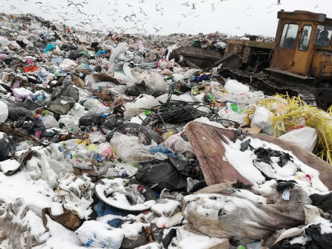 У Броварському районі на сміттєвому полігоні знайшли ряд порушень (ФОТО)