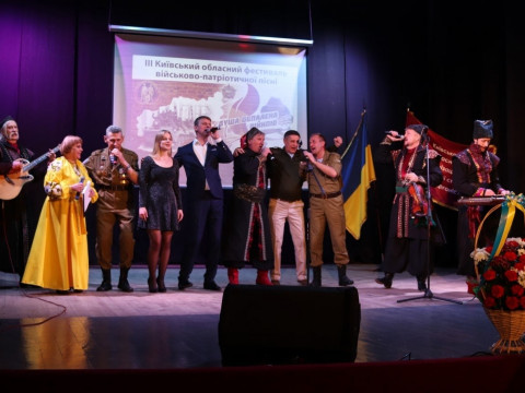 В Ірпені відбувся фестиваль військово-патріотичної пісні "Душа обпалена війною"