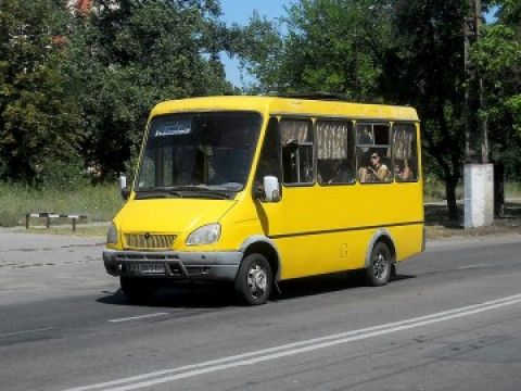 У Білій Церкві переповнена маршрутка наповнилася димом (ВІДЕО)