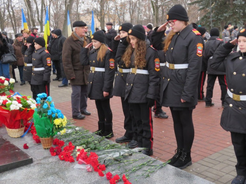 У Білій Церкві пройшов мітинг з нагоди 75-ї річниці визволення міста від нацистських загарбників (ФОТО)