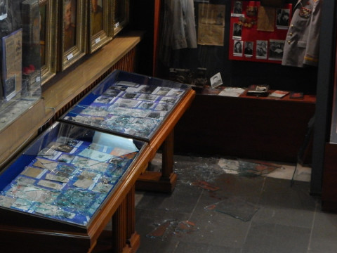 У Переяславі пограбували музей-діораму "Битва за Дніпро" (ФОТО)