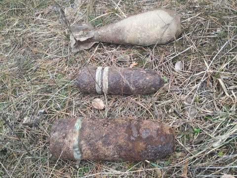 В Іванківському районі знайшли боєприпаси минулих війн