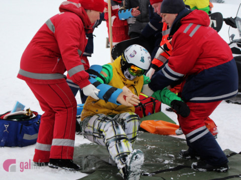 На горі Тростян травмувалось три лижниці з Київщини