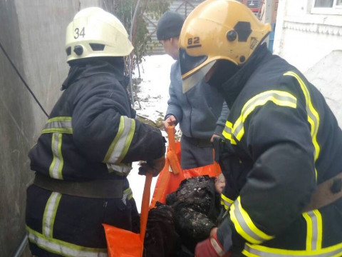 На Київщині пожежники врятували пенсіонера від смерті (ФОТО) 