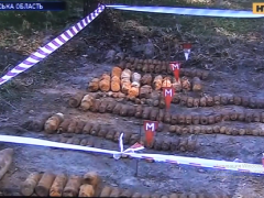 Поблизу Новосілок було знайдено більше 200 різних снарядів часів війни (ВІДЕО)