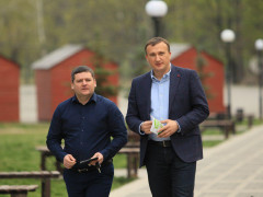 Карплюк та "Нові обличчя" облаштовують набережну в Боярці