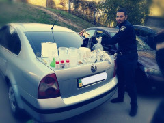 У Білій Церкві затримали чоловіка з валізою-нарколабораторію