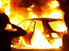 На Обухівщині знищили автівку президента Федерації підводного спорту