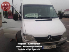 Під Києвом поліцейські зупинили п'яного водія маршрутки (ФОТО)