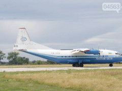 На технічне обслуговування в Білу Церкву прилетів літак авіакомпанії "Мотор Січ"