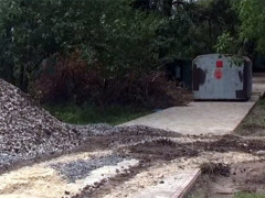У Борисполі будують ще один сквер за півтора мільйона гривень