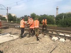В Ірпені почали будувати сучасний перехід через залізничну колію (ФОТО)