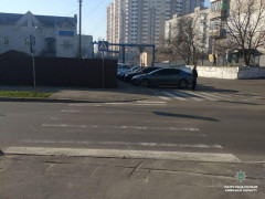 У Борисполі на пішохідному переході водій наїхав на дитину