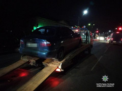 У Борисполі п’яний водій без документів спричинив ДТП (ФОТО)