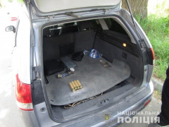 Житель Ворзеля перевозив у багажнику авто набої до гранатомета (ФОТО)