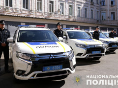 Патрульні Білої Церкви отримали від Князєва вісім нових Mitsubishi Outlander (ФОТО, ВІДЕО)