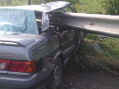 З’явилися подробиці ДТП у Баришівському районі, де відбійник наскрізь "прошив" автомобіль (ФОТО)