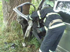 У Тетіївському районі в ДТП мало не загинув водій (ФОТО)