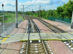 У Київській області побудували унікальний перехід через залізничні колії (ФОТО)