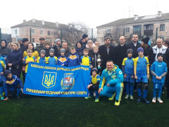 У Фастові відбулося відкриття мініфутбольного поля
