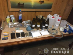 У Макарівському районі чоловік організував "підприємство" з виготовлення амфетаміну (ФОТО)