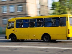 В Обухові маршрутки ігнорують пасажирів (ВІДЕО)