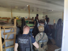 У Бориспільському районі "студенти" з Африки та Китаю затримали на деревообробному підприємстві (ФОТО, ВІДЕО)