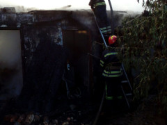 У Києво-Святошинському одночасно сталося дві пожежі