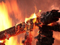 В Іванківському районі в пожежі загинув чоловік