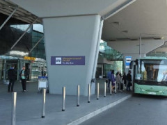 Для автобусів з уболівальниками зробили дві тимчасові автостанції в "Борисполі"
