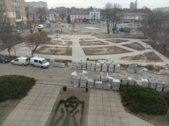 Навесні у Фастові продовжиться перебудова Соборної площі (ФОТО, ВІДЕО)
