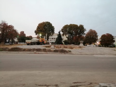 У Фастові нарешті продовжили ремонт в центрі міста